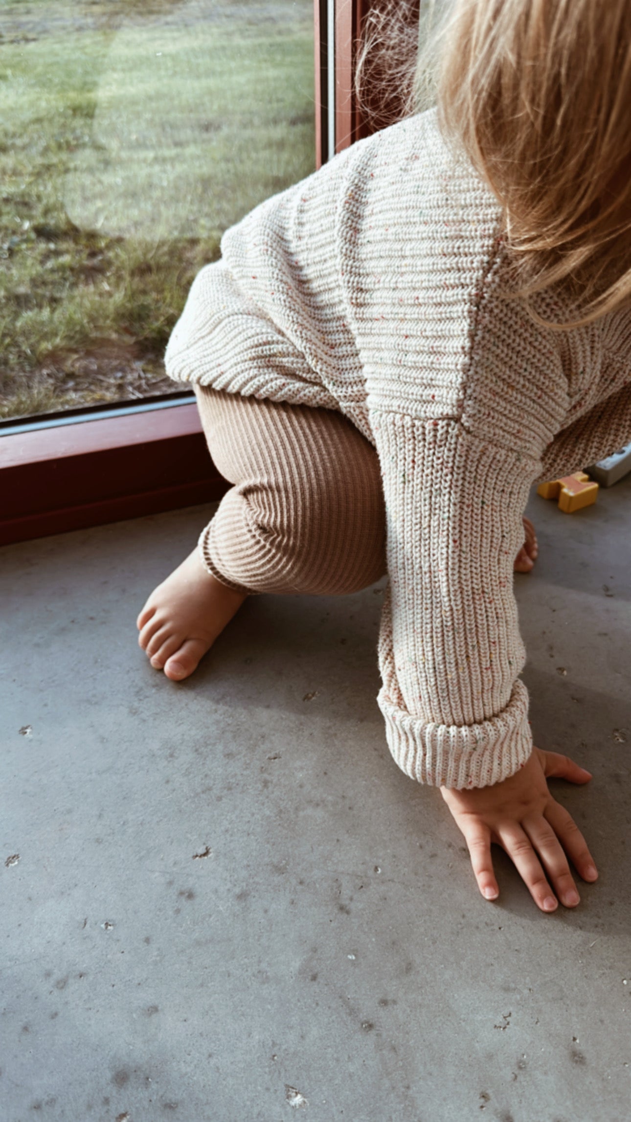 Grober Strickpullover