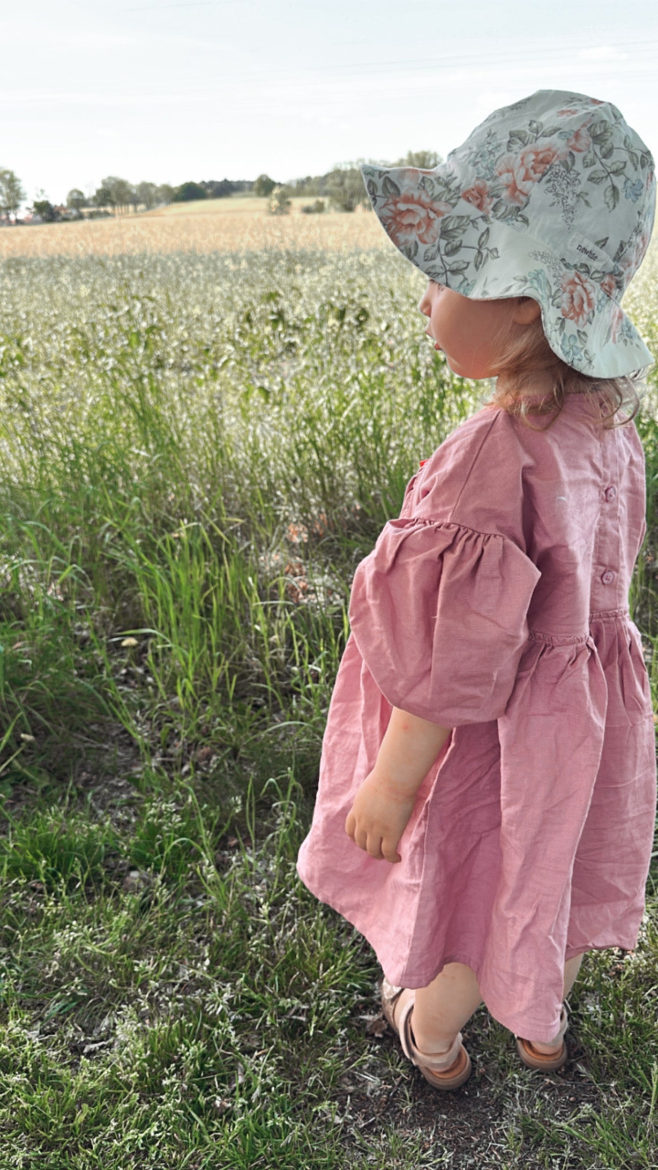 Leinen Kleid