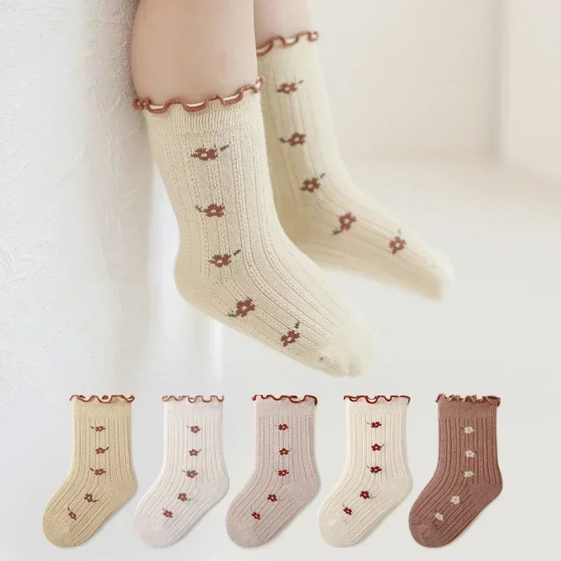 Blumen-Socken