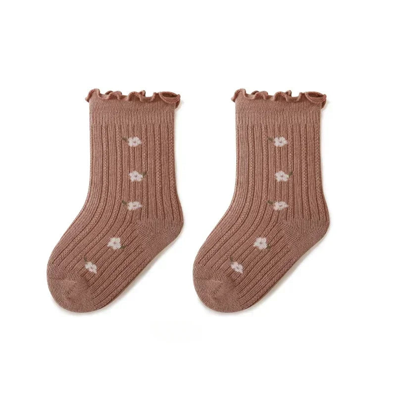 Blumen-Socken