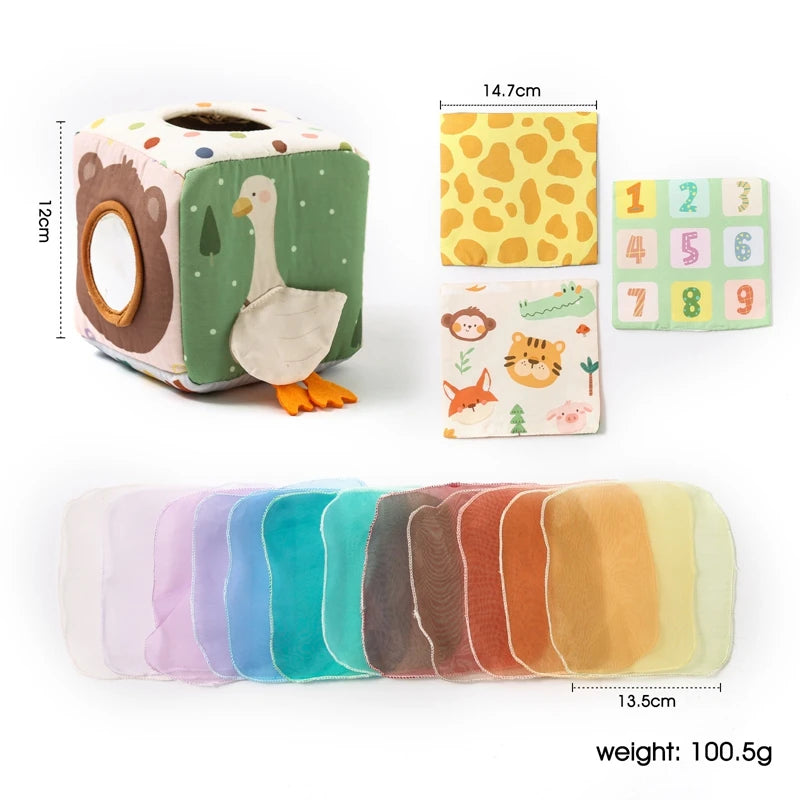 Sensorische Stoff Spielbox