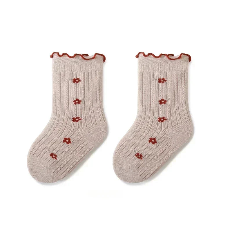 Blumen-Socken