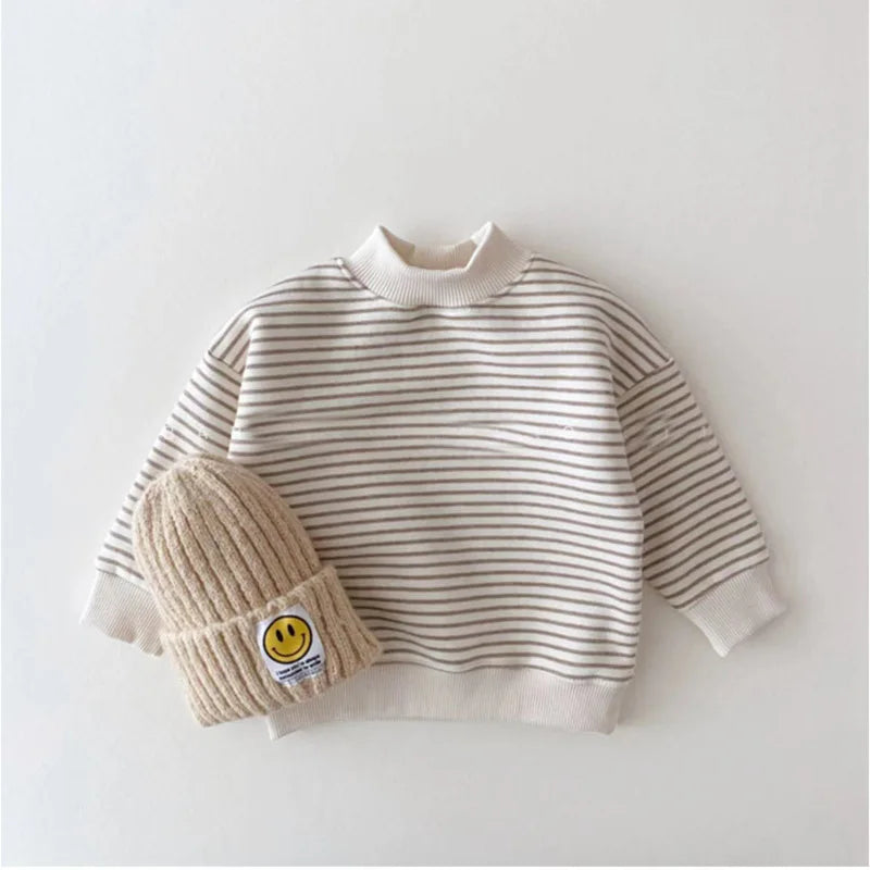 Sweatshirt mit Fleece-Futter