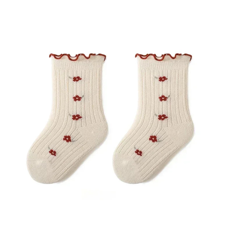 Blumen-Socken