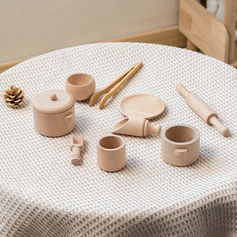 Montessori Holz-Küchenset