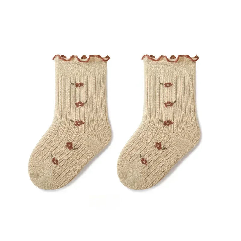 Blumen-Socken