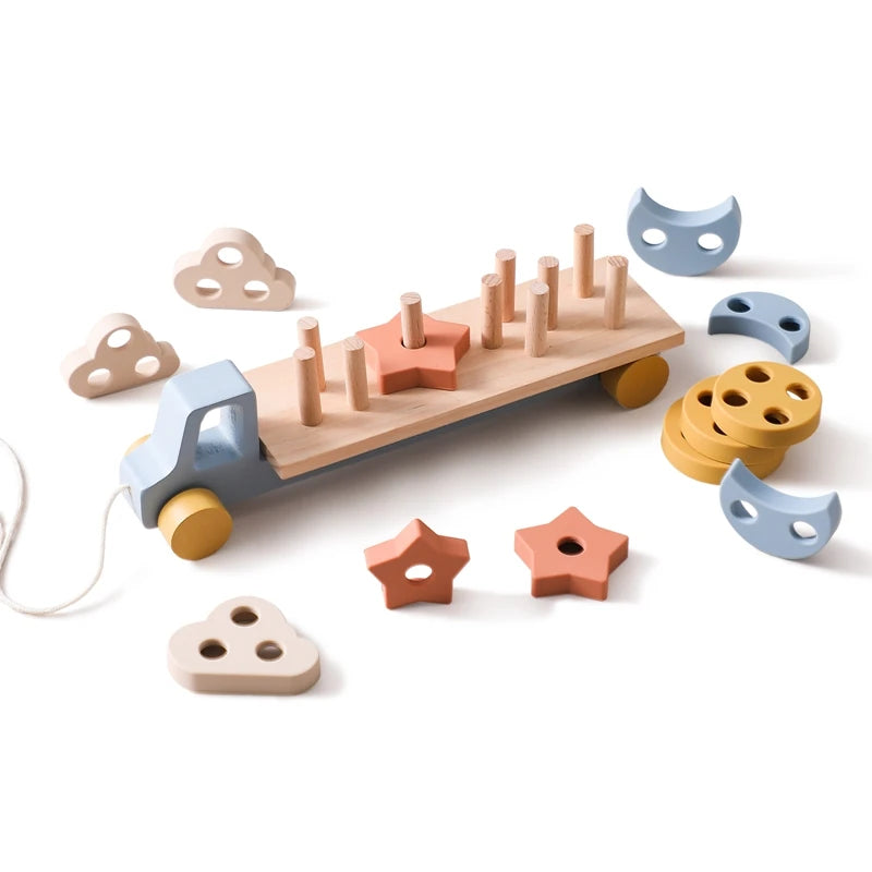 Pädagogisches Spielzeug aus Holz