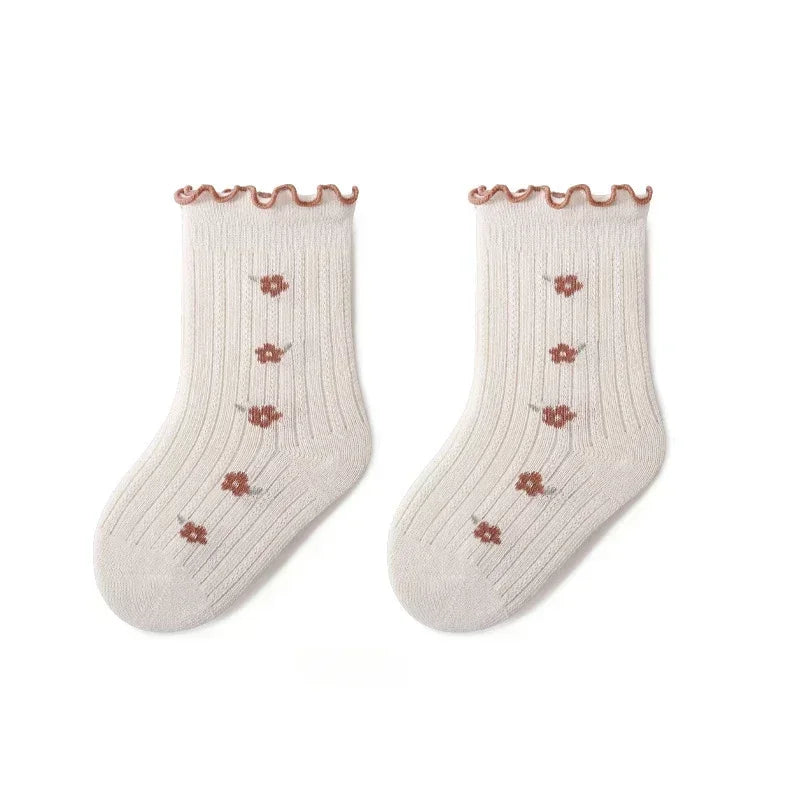 Blumen-Socken
