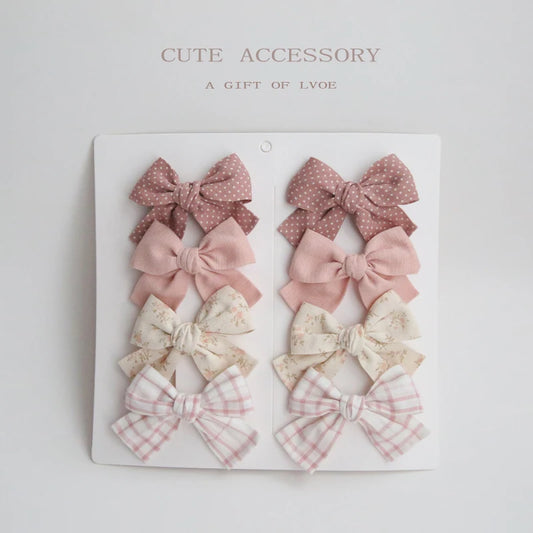 Haaraccessoires-Set „Prinzessinnen-Glanz“ | 4-teilig | Schlicht & Elegant | Alltag & Festtag