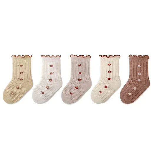 Blumen-Socken