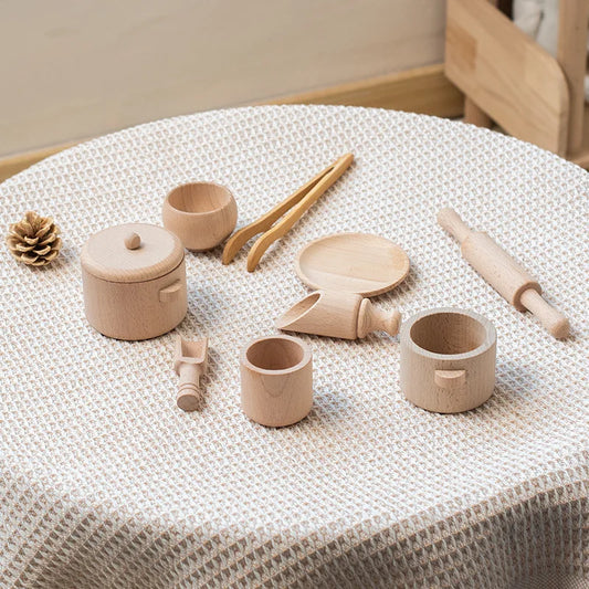 Montessori Holz-Küchenset