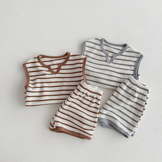 Gestreiftes Sommer Set
