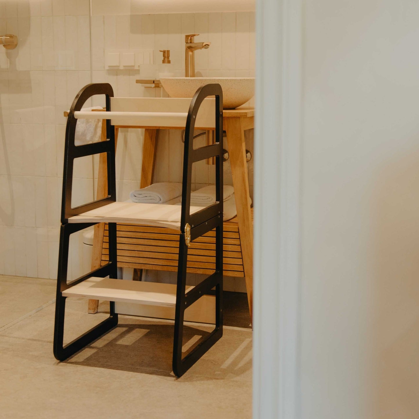 Transformable Kitchen Tower - Sleekstep, Convertible 2-in-1