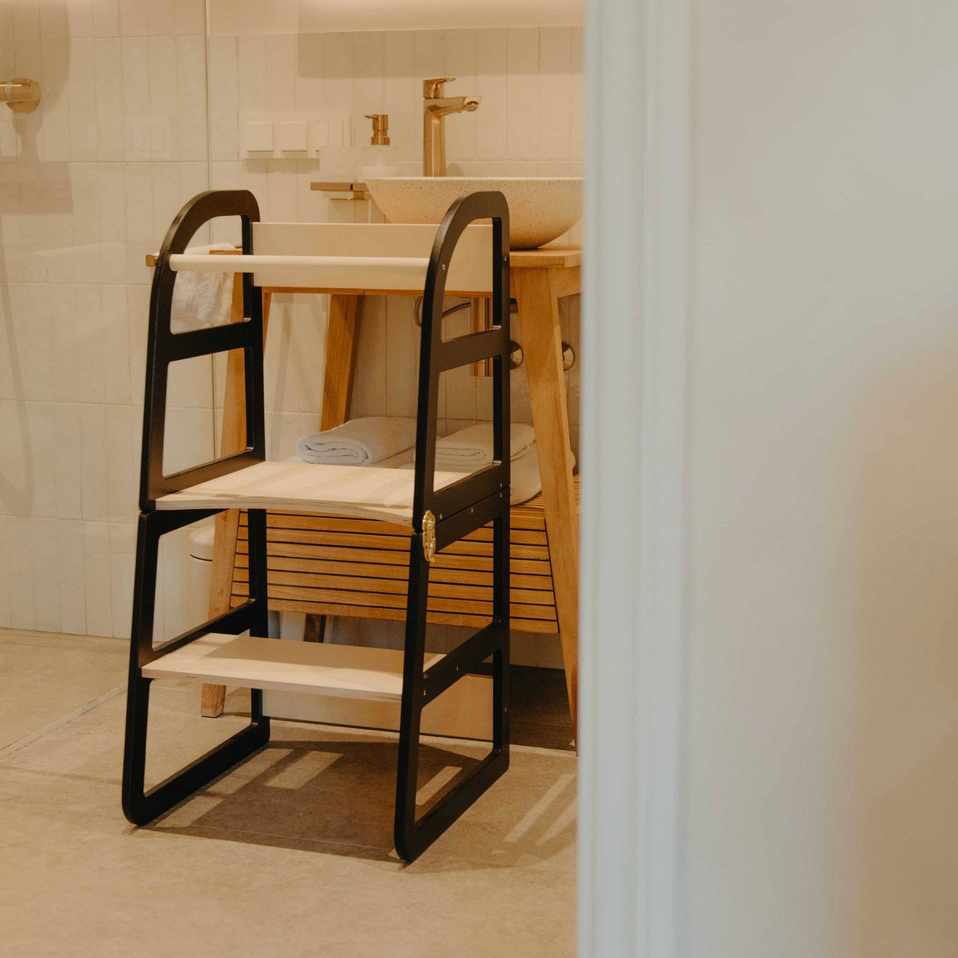 Transformable Kitchen Tower - Sleekstep, Convertible 2-in-1