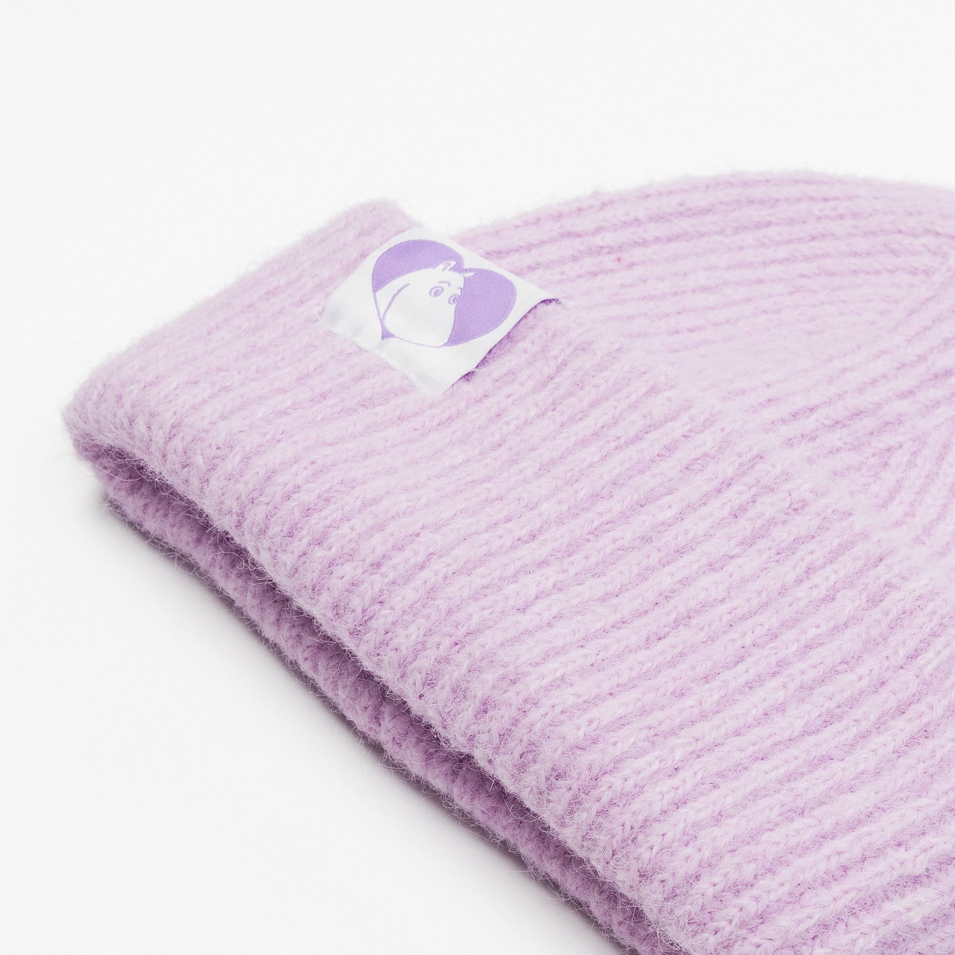 Moomintroll Fluffy Chunky Beanie - Lilac