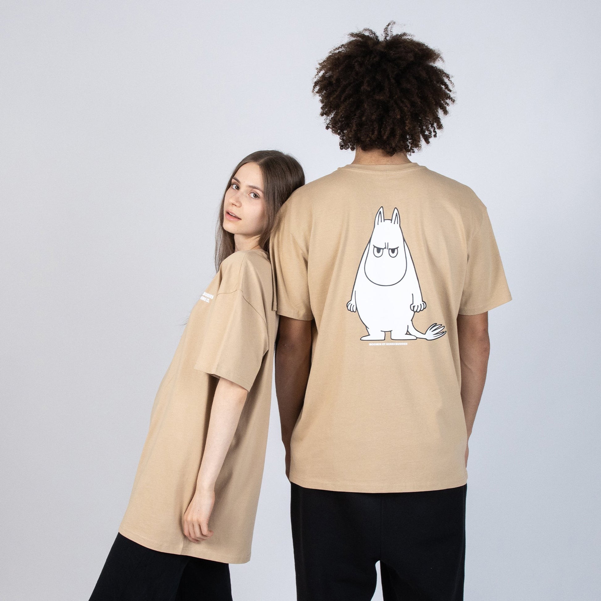 Organic Cotton Premium T-Shirt Sniff - Beige Temper T-Shirt